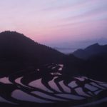 「鴨川大山千枚田」　撮影者：昼間義雄 撮影地：千葉県鴨川　撮影日：2003年3月