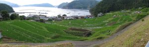 「半農半漁の村 」　撮影者：山村和哉　撮影地：福井県高浜町日引　撮影日：2005年6月12日