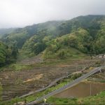 「大井谷の棚田」撮影者：長尾雅彦 撮影地：島根県鹿足郡吉賀町柿木村「大井谷の棚田」　撮影日：平成21年5月5日