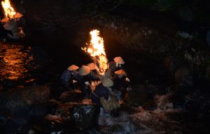 大川原火流し